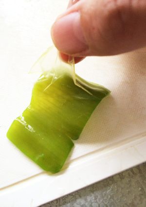 離乳食に、ピーマンの皮むき-レシピのメイン写真