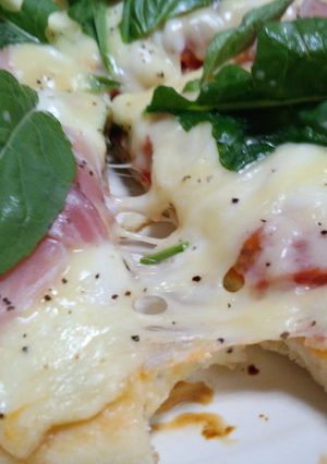 お家で簡単！フライパンでお手軽ピザ-レシピのメイン写真