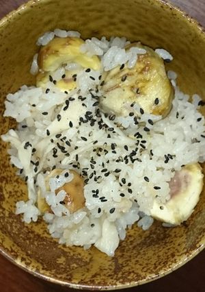 白舞茸入り栗ご飯-レシピのメイン写真