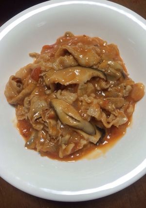 豚肉のトマト煮-レシピのメイン写真