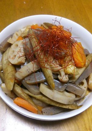 根野菜の煮物♪-レシピのメイン写真