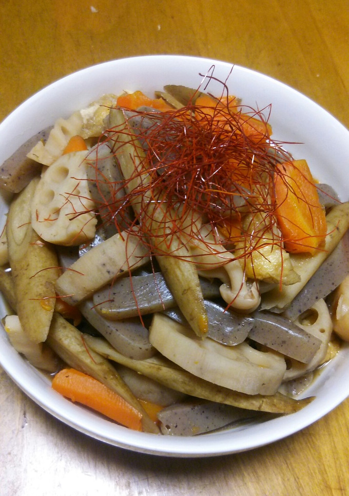 根野菜の煮物♪-レシピのメイン写真
