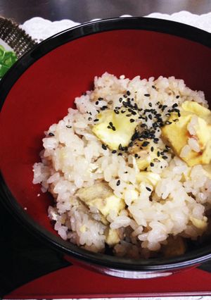 ☆秋の味覚☆栗ごはん！！！-レシピのメイン写真