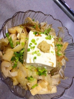 冷奴そば-レシピのメイン写真