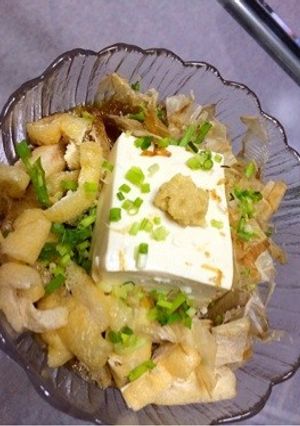 冷奴そば-レシピのメイン写真