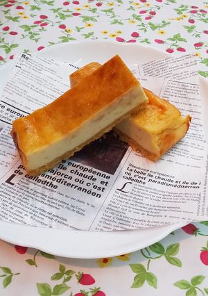 coffee味のベイクドチーズケーキ-レシピのメイン写真