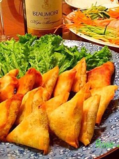 春巻きの皮で手作りサモサ!-レシピのメイン写真