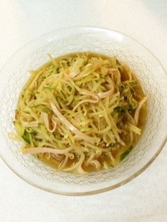 簡単!やみつき!もやしサラダ-レシピのメイン写真