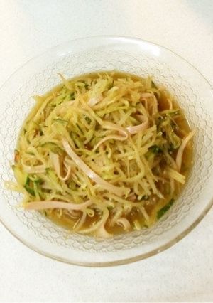 簡単!やみつき!もやしサラダ-レシピのメイン写真