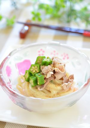 豆乳ごまだれ冷やしうどん-レシピのメイン写真