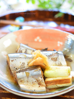骨まで食べれる♪秋刀魚の甘酢生姜煮☆-レシピのメイン写真