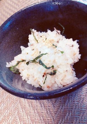 梅シソじゃこご飯-レシピのメイン写真