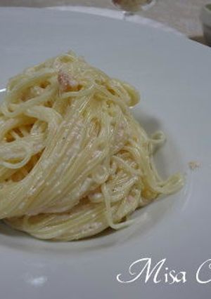 シンプル明太子クリームパスタ-レシピのメイン写真