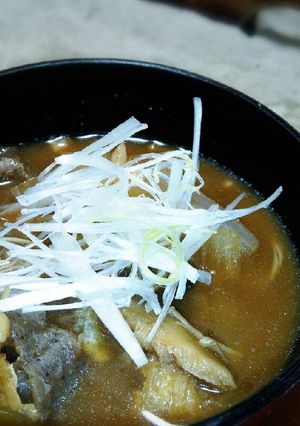 焦がし味噌汁 翌日味噌煮込みうどんに♪-レシピのメイン写真