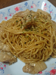 日清焼そばにたこ焼きソースで夜店風に-レシピのメイン写真
