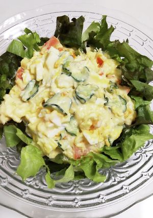 基本のポテトサラダ＊茹で卵ポテサラ-レシピのメイン写真