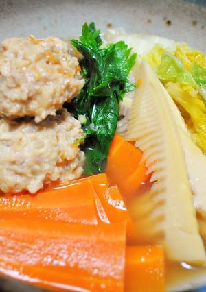 鶏肉団子のスープ煮-レシピのメイン写真