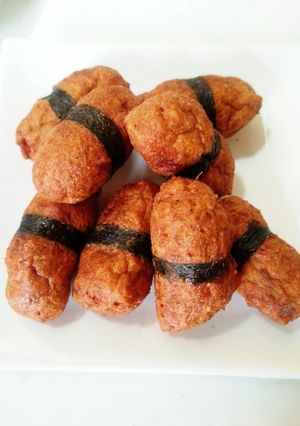 運動会&お弁当に♪蓮根入り海苔巻きチキン-レシピのメイン写真