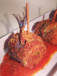 秋刀魚のくるくるチーズフライ-レシピのメイン写真