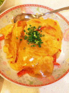 カニカマで!かに玉風あんかけ-レシピのメイン写真