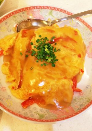 カニカマで！かに玉風あんかけ-レシピのメイン写真