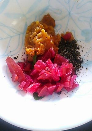 野菜美味しく♪ごま梅味噌-レシピのメイン写真