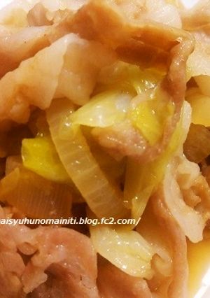 超簡単！お弁当屋さんの豚しょうが焼き-レシピのメイン写真