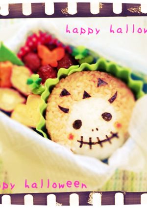 幼稚園のお弁当 ☆ハッピーハロウィン☆-レシピのメイン写真