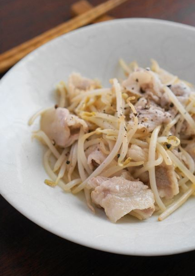 豚肉ともやしのレモン胡椒炒め-レシピのメイン写真