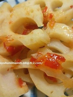 レンコンのチリソース-レシピのメイン写真