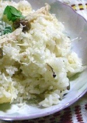 ミルク炊き込みごはん-レシピのメイン写真