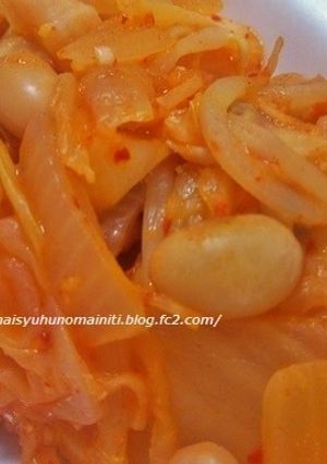 キムチ炒め-レシピのメイン写真