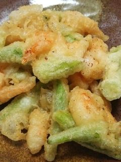 おくらと海老の上品なかきあげ-レシピのメイン写真