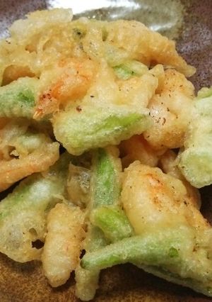おくらと海老の上品なかきあげ-レシピのメイン写真