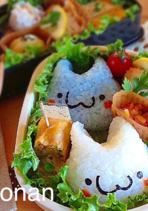 大人キャラ弁当 今日のにゃんこ弁当-レシピのメイン写真