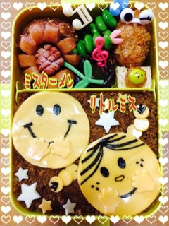簡単!ミスターメン♡リトルミス☆キャラ弁-レシピのメイン写真
