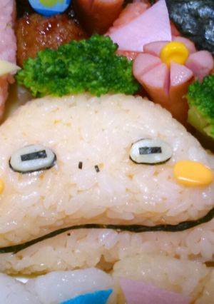 妖怪ウォッチ キャラ弁 ツチノコ-レシピのメイン写真