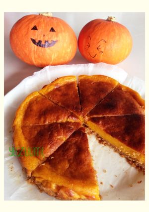 ハロウィンにも♪ かぼちゃのタルト♡-レシピのメイン写真