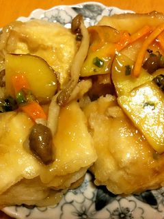 きのこあんかけ❤️揚げだし豆腐-レシピのメイン写真