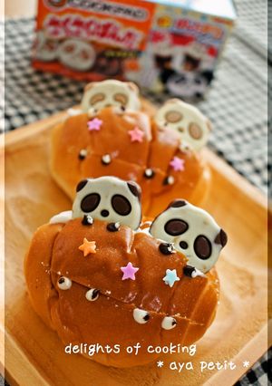 ☆　さくさくぱんだＤＥロールパン　☆-レシピのメイン写真