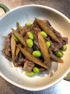 牛肉とごぼうの煮物-レシピのメイン写真