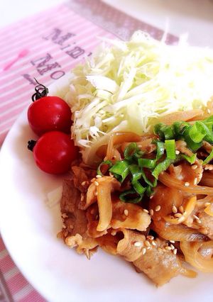 豚バラ肉と玉ねぎの和風醤油マヨ炒め★-レシピのメイン写真