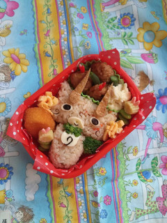 妖怪ウォッチ★こまじろう キャラ弁-レシピのメイン写真