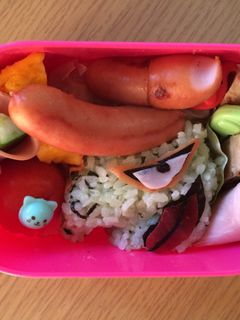妖怪ウォッチ グレるりん キャラ弁 簡単-レシピのメイン写真