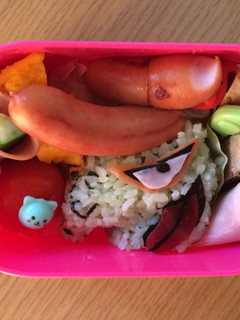 妖怪ウォッチ グレるりん キャラ弁 簡単-レシピのメイン写真