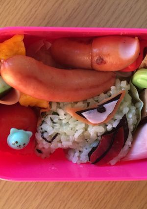 妖怪ウォッチ グレるりん キャラ弁 簡単-レシピのメイン写真