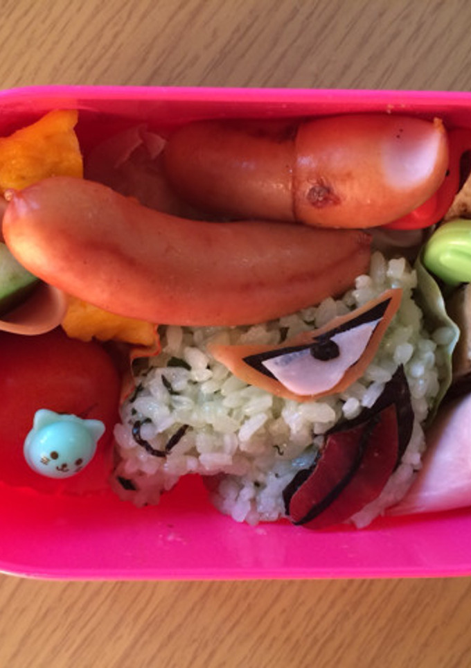 妖怪ウォッチ グレるりん キャラ弁 簡単-レシピのメイン写真