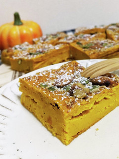 しっとり濃厚☆かぼちゃのチーズケーキ-レシピのメイン写真