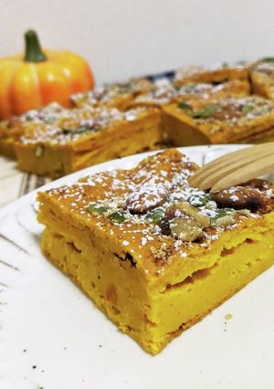 しっとり濃厚☆かぼちゃのチーズケーキ-レシピのメイン写真