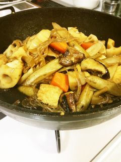 簡単糸コンと厚揚入の筑前煮♪-レシピのメイン写真